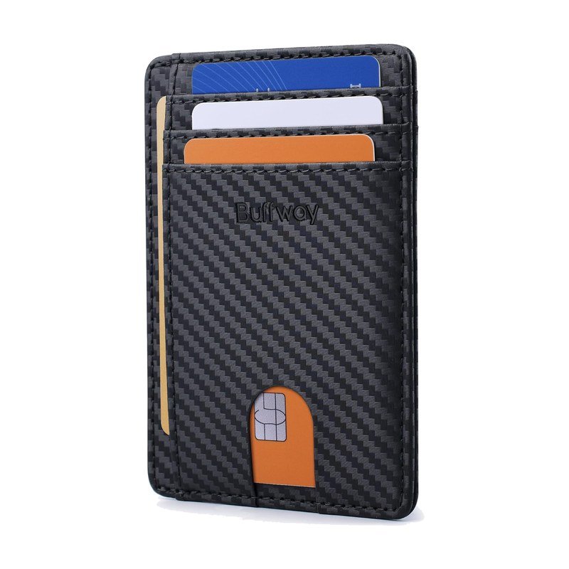 Buffway Slim Minimalist Wallet
