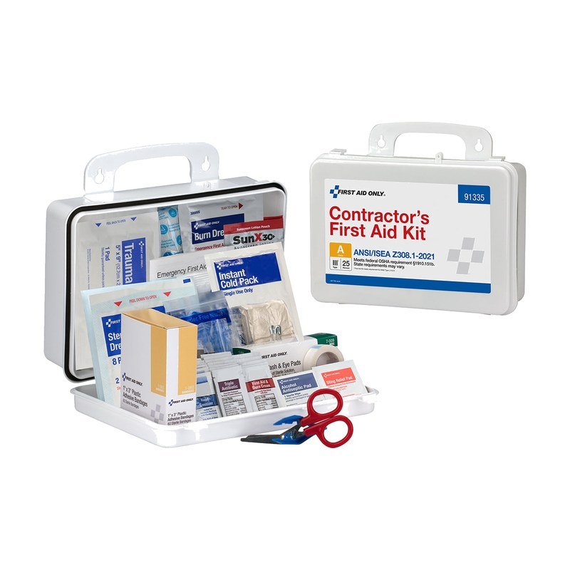 ANSI/ISEA Z308.1-2021 Class A Compliant First Aid Kit