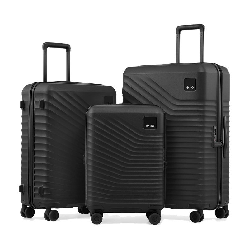 Coolife Expandable Hardside 3-Piece Set