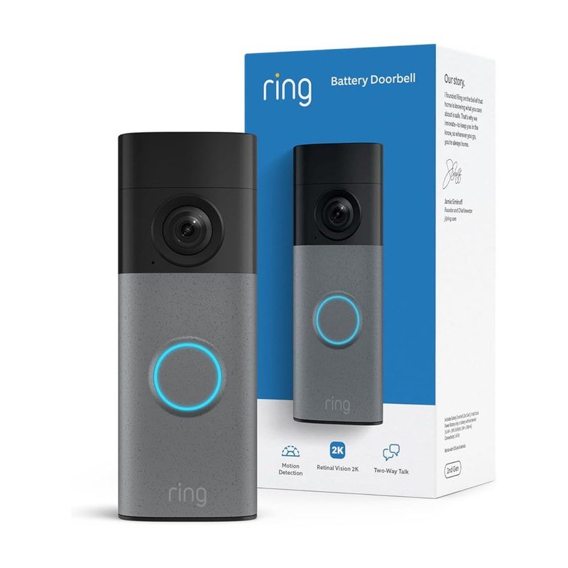 Ring Battery Doorbell 2K (2nd Gen)