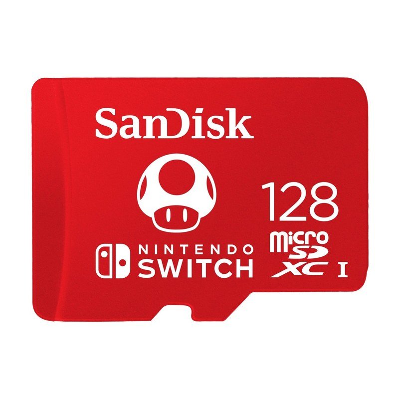 SanDisk 128GB microSD, Nintendo Switch