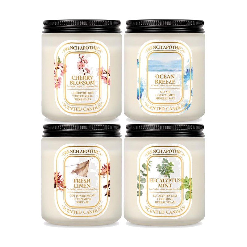 Aromatherapy Soy Candle Gift Set